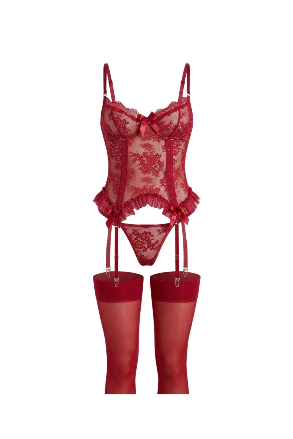 Sweet Venom Garter Set - 0