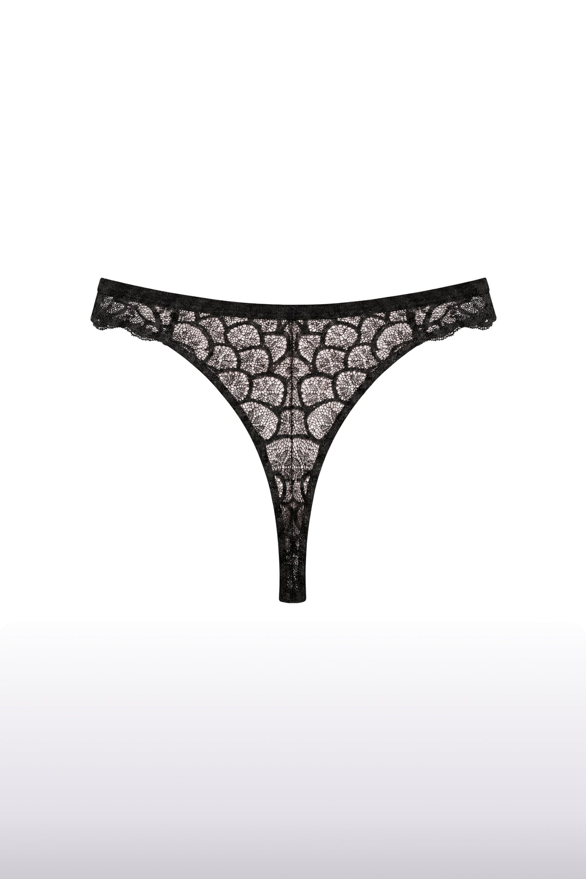 Ruby French Lace Panty Black - 1