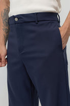Yüksek Bel Flare Fit Pantolon - 4