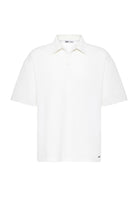 Basic Polo Yaka Oversize Tişört - 7