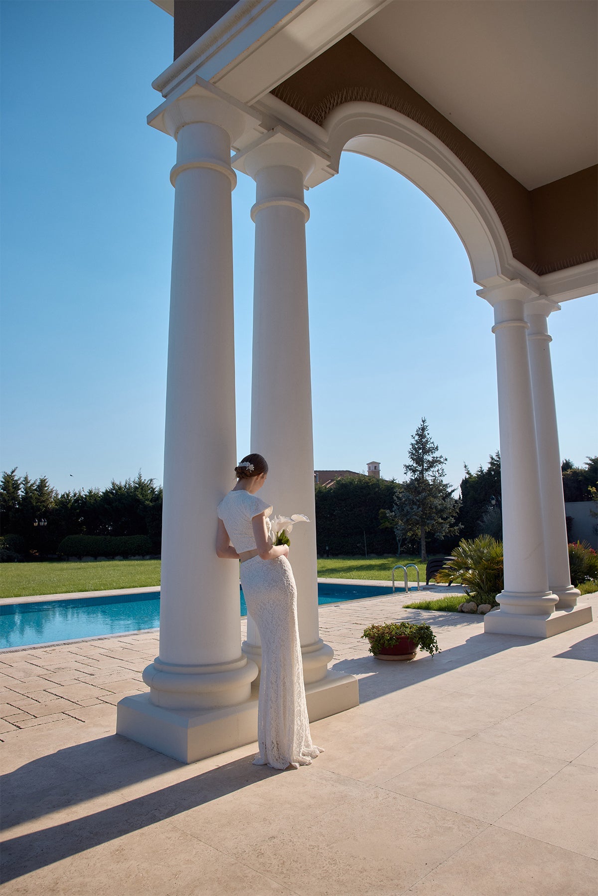 Opera Dantelli Maxi Etek - Ekru - 7