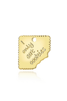 I Only Eat Cookies Pet Charm - Altın - 0