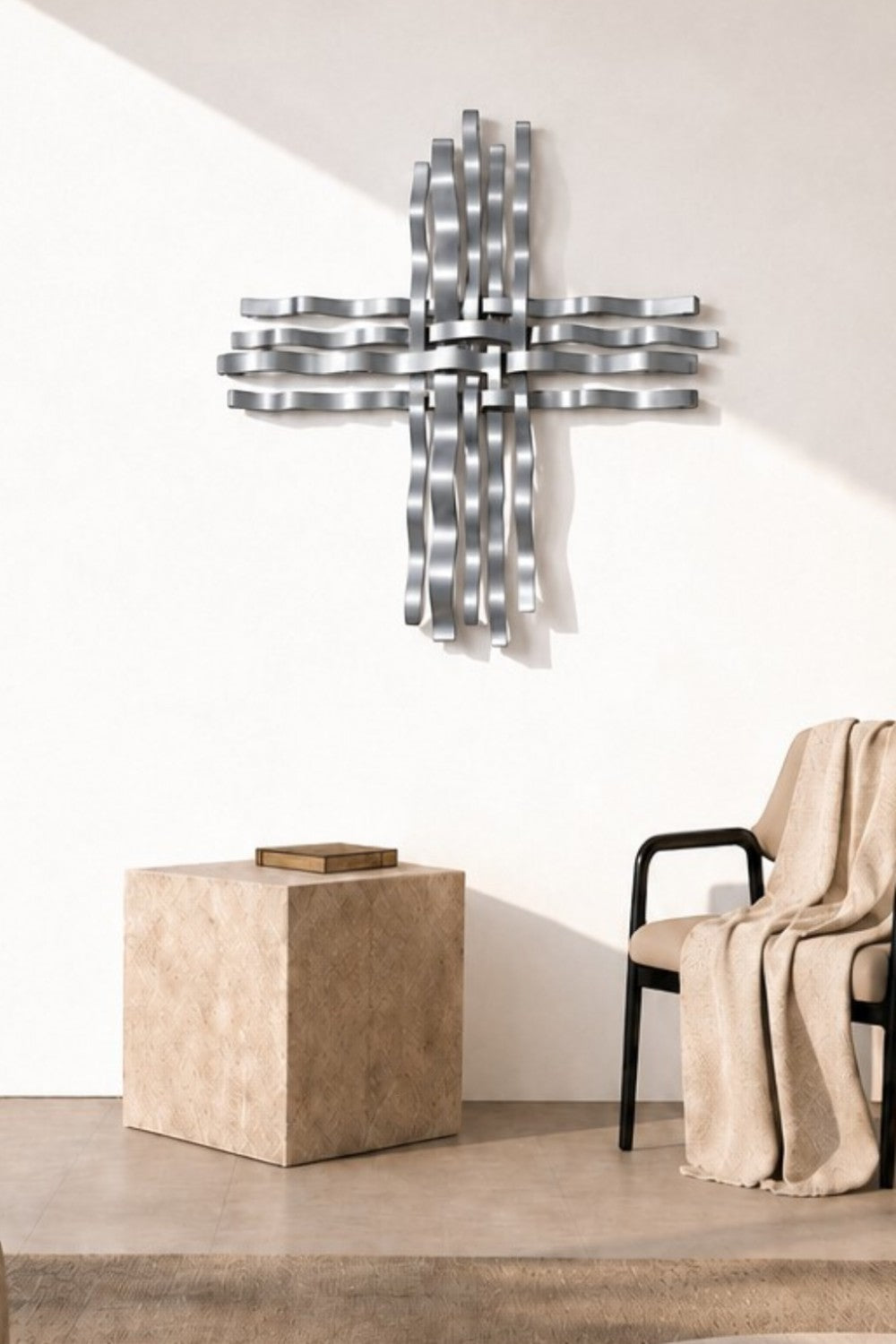 Bonmur Metal Duvar Dekoru - 110 x 110 cm - 7