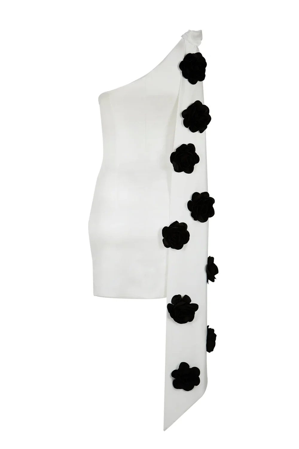 Mimosa Mini Elbise, BEYAZ - 1