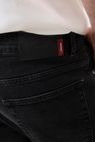 Comfort Fit Erkek Jean Pantolon, Siyah - 3