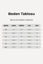 Regular Fit Erkek Gömlek, Siyah - 7