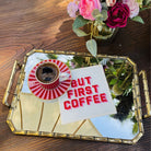 But First Coffee Desenli Love Bird Kokteyl Peçete ( 1 Adet Yeni ) - 1