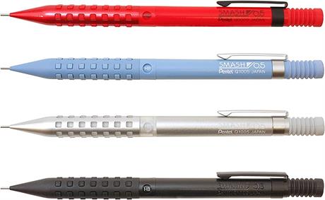 Pentel Smash Q1005 Kırmızı 0.5 Mekanik Uçlu Kalem