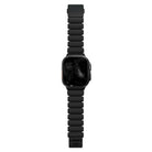 Titaflex Apple Watch Ultra Uyumlu Titanyum Kordon Obsid