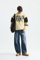 Oversize Çift Kollu Sweatshirt