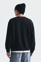 Boxy Fit Baskılı Sweatshirt