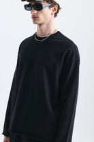 Dikiş Detaylı Oversize Sweatshirt
