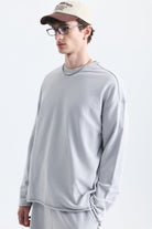 Dikiş Detaylı Oversize Sweatshirt
