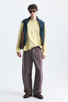 Dikiş Detaylı Oversize Sweatshirt