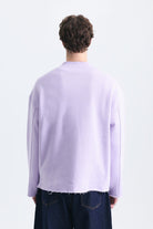 Oversize Yazı Baskılı Sweatshirt