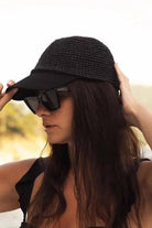 Amour Et Naturel-Baseball Cap Siyah-Şapka-3-fleurdirect.live
