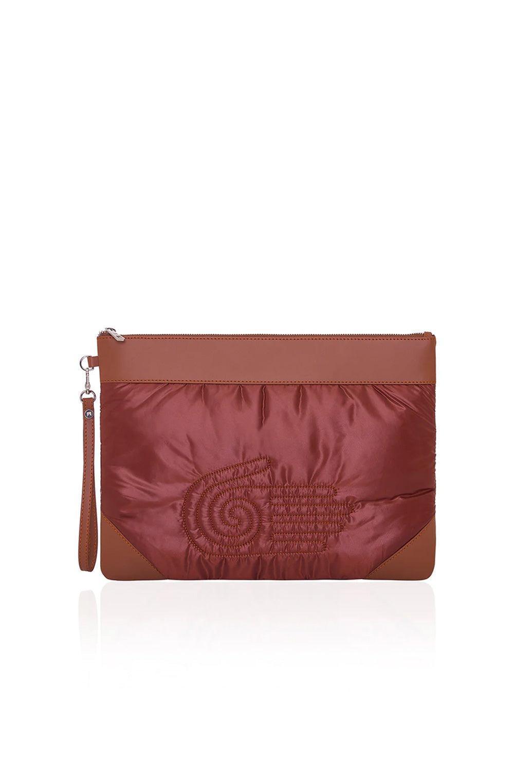 Atelier Melange-Şifalı El Pofidik El Çantası Tarçın-Clutch-1-fleurdirect.live