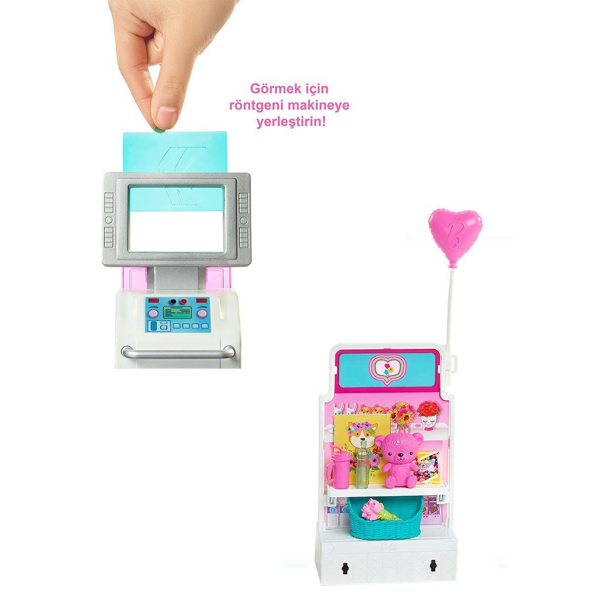 Barbie-Barbie'nin Klinik Oyun Seti-Biriktirilebilir Oyuncaklar ve Setleri-7-fleurdirect.live
