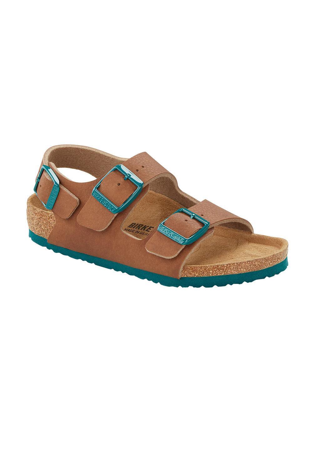 Birkenstock-Milano Kids Bf Desert Soil-Sandalet & Terlik-3-fleurdirect.live