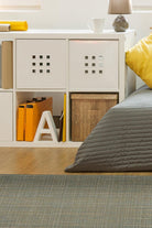 Dinnerdesign-Chroma Olive Vinil Dokuma Halı 80x300 cm-Halı-2-fleurdirect.live
