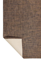 Dinnerdesign-Horizon Espresso Vinil Dokuma Halı 132x200 cm-Halı-4-fleurdirect.live