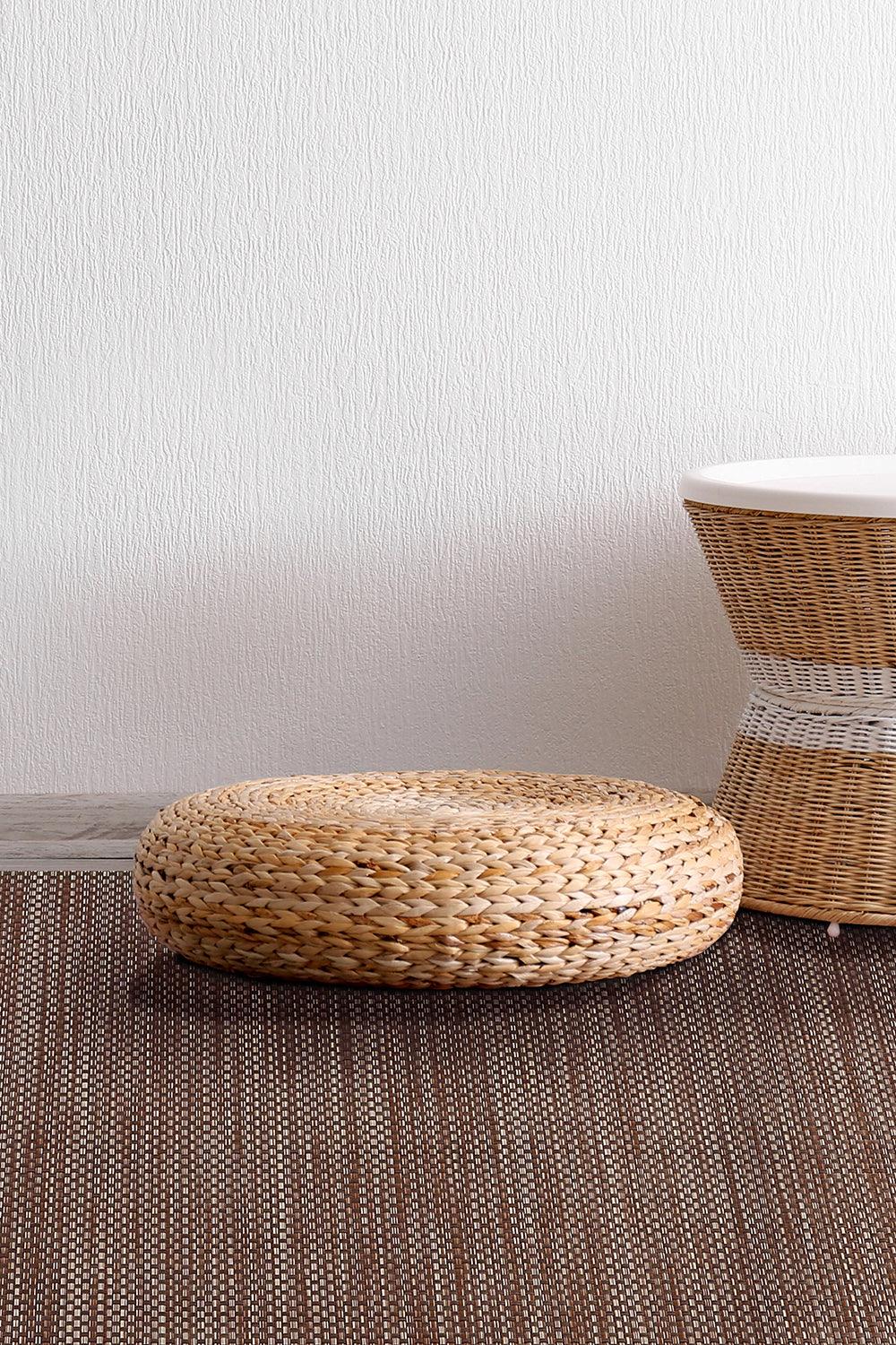 Dinnerdesign-Horizon Taupe Vinil Dokuma Halı 80x300 cm-Halı-3-fleurdirect.live