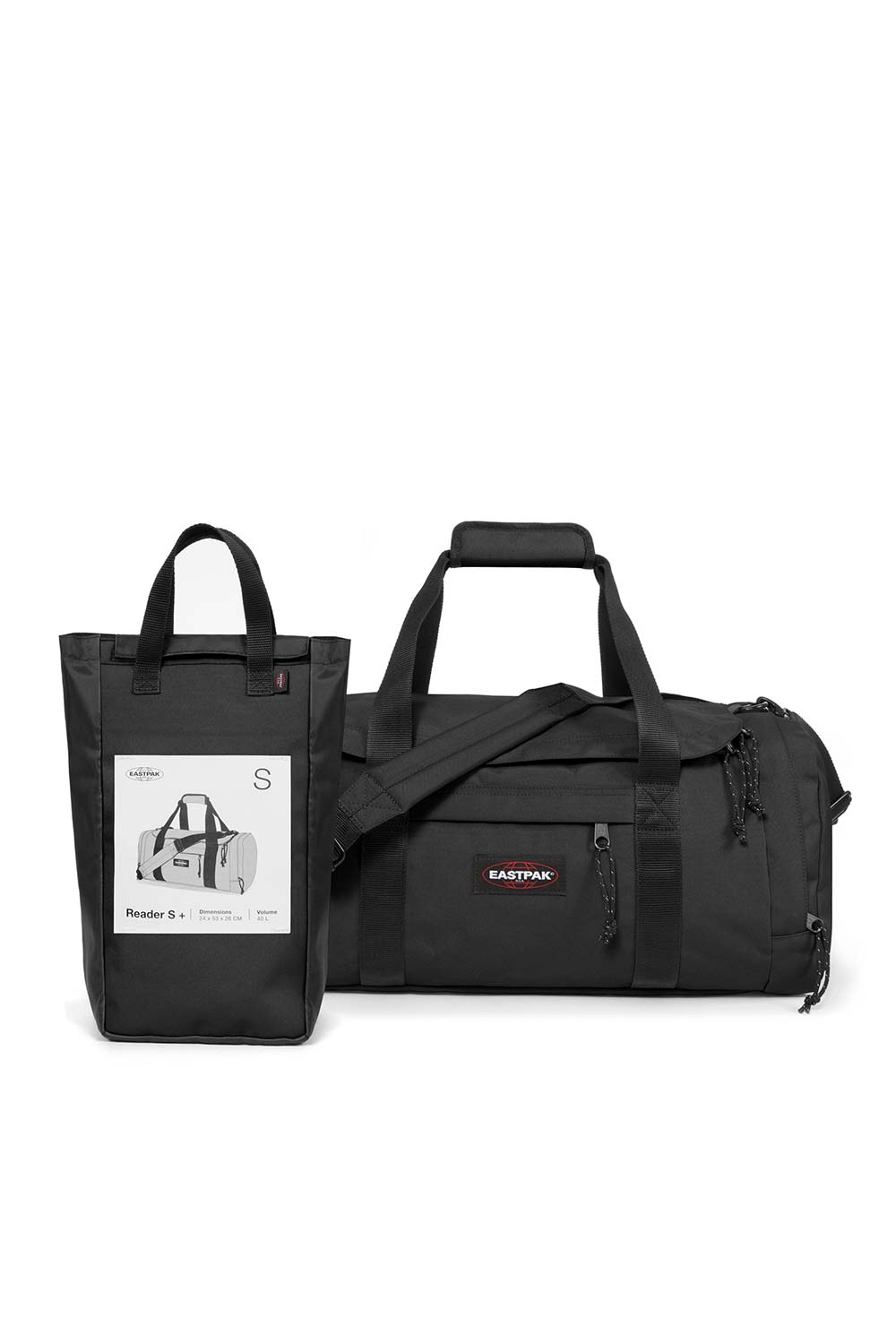 Eastpak-Reader S+ Black Seyahat Çantası-Bavul & Seyahat Çantası-1-fleurdirect.live