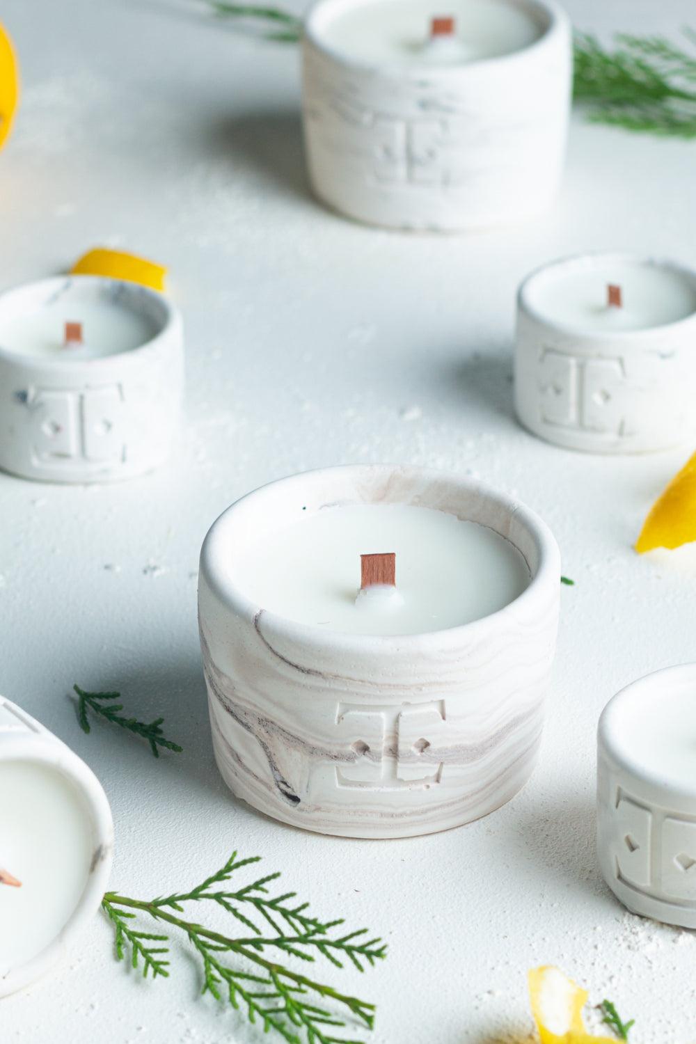 Esti Living-Sun & Fig Midi 2'li Mum Seti-Mum-2-fleurdirect.live