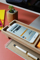 Fagus Wood-Mini Spinney Masa Düzenleyici-Masaüstü Organizer-1-fleurdirect.live