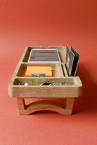 Fagus Wood-Mini Spinney Masa Düzenleyici-Masaüstü Organizer-5-fleurdirect.live