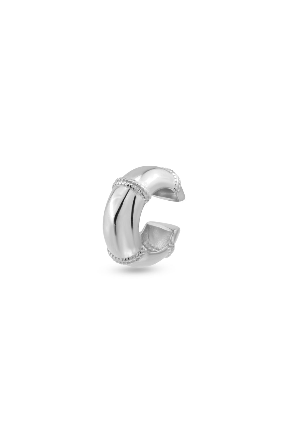 Gal İstanbul-Roma Earcuff Silver-Küpe-1-fleurdirect.live