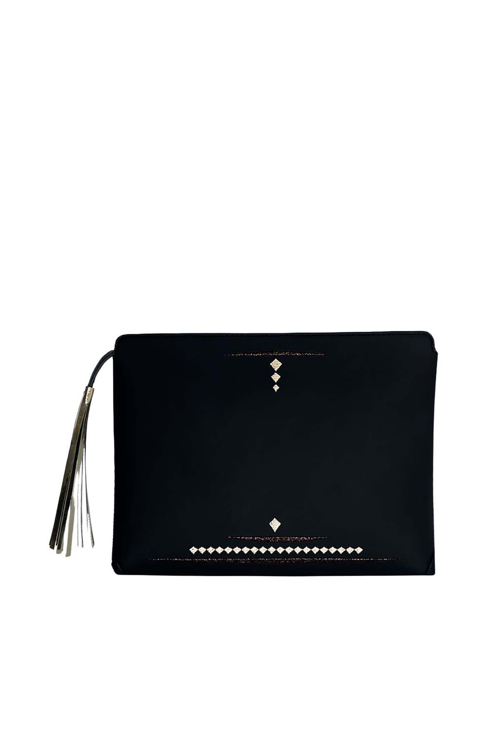 Geomi-Mun Clutch - Siyah-Clutch-6-fleurdirect.live