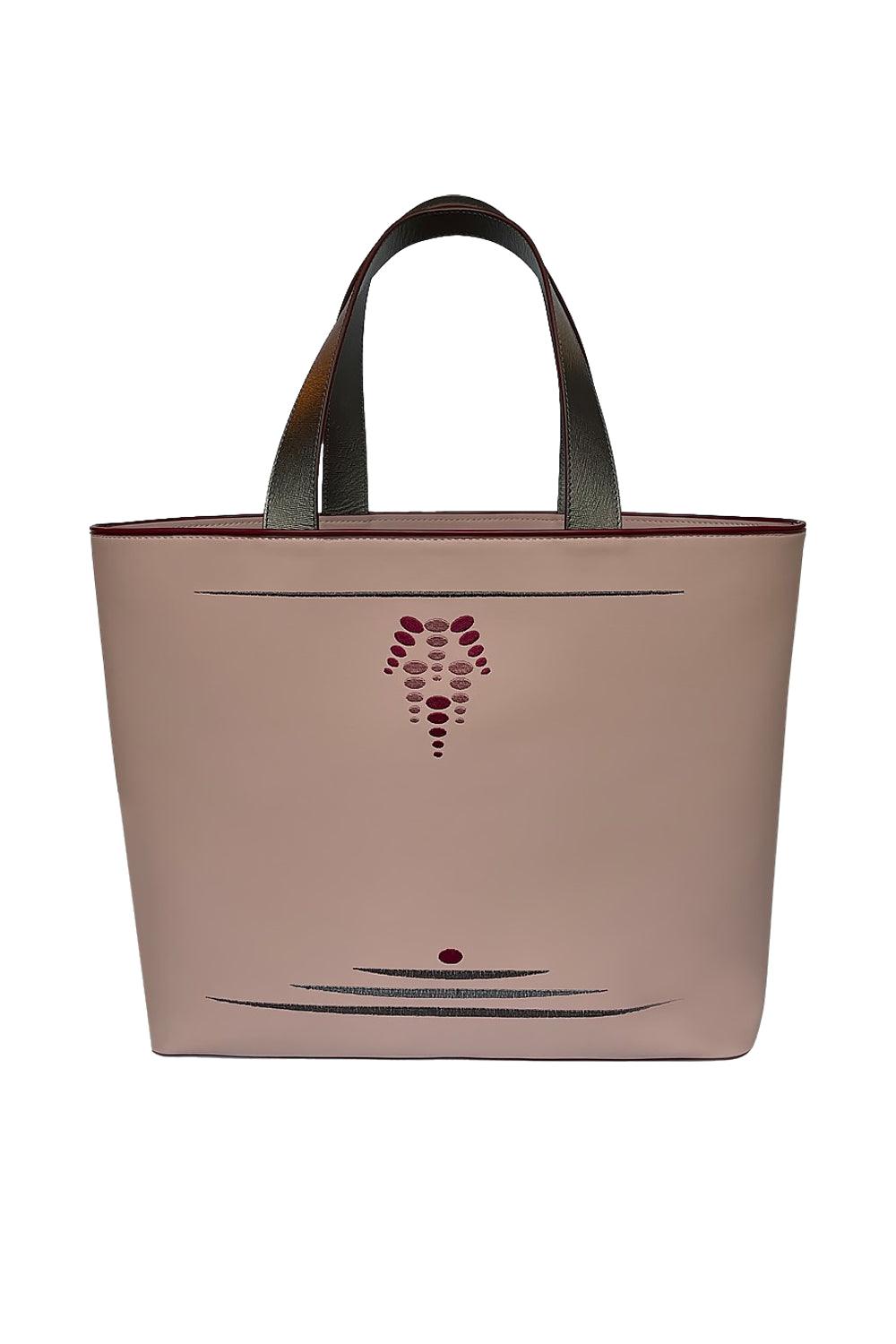 Geomi-Mun Tote - Travel Size - Gül Kurusu-Omuz Çantası-3-fleurdirect.live