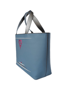 Geomi-Mun Tote - Travel Size - Petrol-Omuz Çantası-5-fleurdirect.live