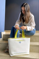 Geomi-Mun Tote - Travel Size - Vanilya-Omuz Çantası-3-fleurdirect.live