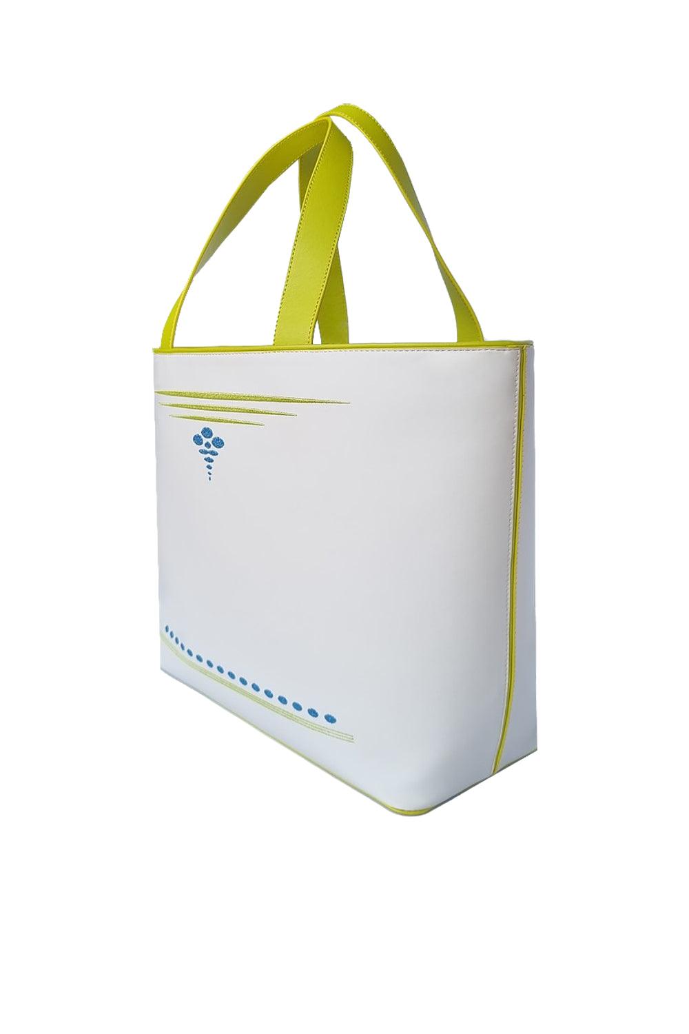 Geomi-Mun Tote - Travel Size - Vanilya-Omuz Çantası-6-fleurdirect.live