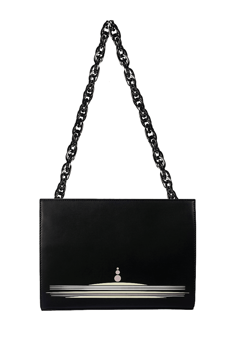 Geomi-Sunset Clutch - Siyah-Clutch-3-fleurdirect.live