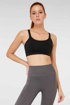 Jerf-Bauru Siyah Büstiyer-Activewear-1-fleurdirect.live