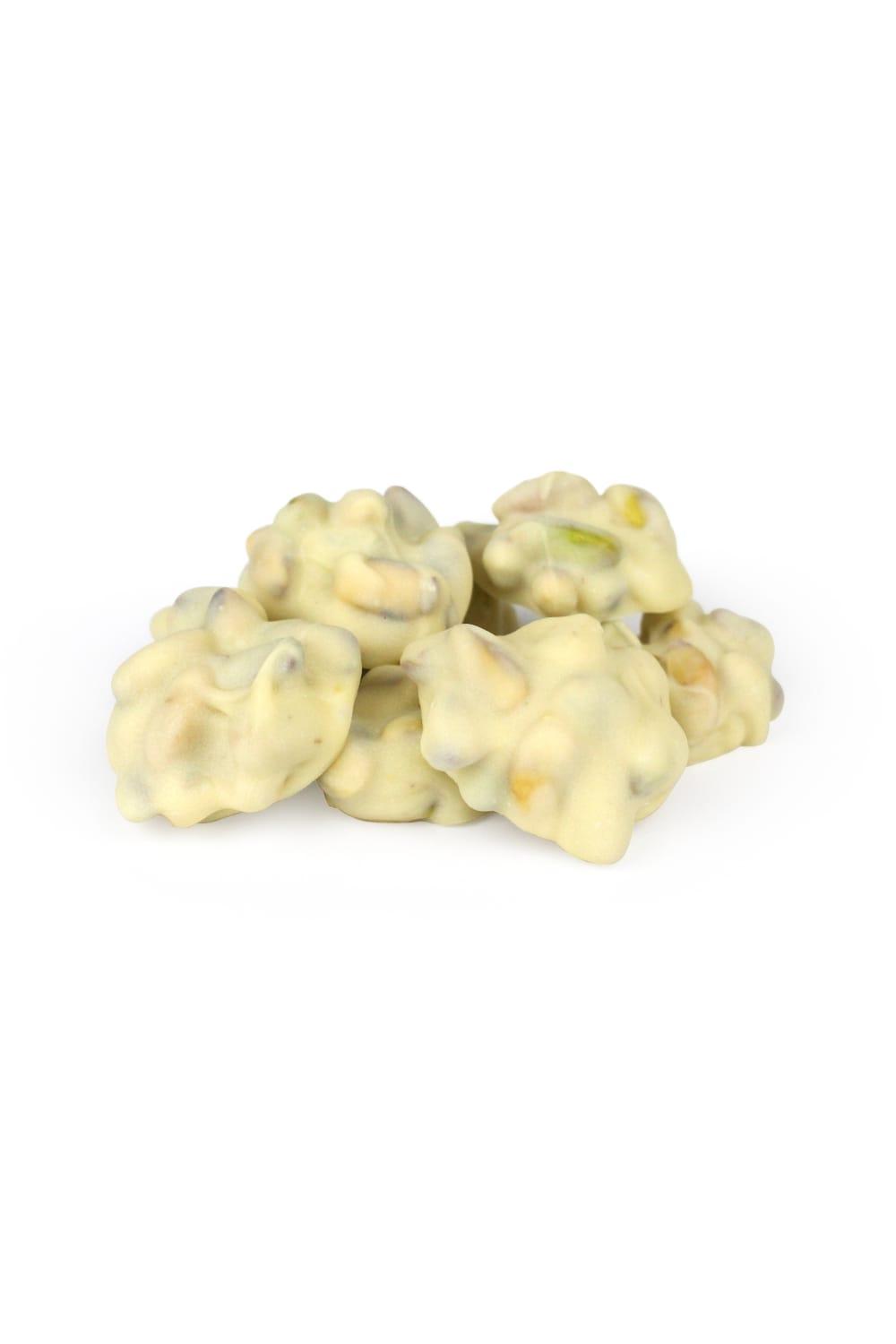 Juliette Artisan Chocolatier-Beyaz Fildişi Çikolatalı Antep Fıstıklı Rocher 300 g.-Çikolata-2-fleurdirect.live