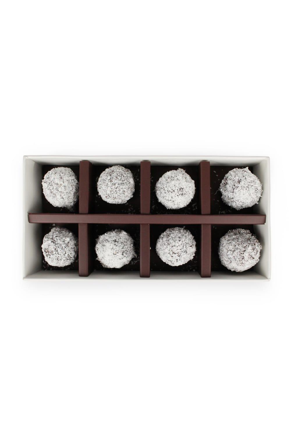Juliette Artisan Chocolatier-Espresso Dolgulu Bitter Çikolatalı Vegan Truffle 200 g.-Çikolata-2-fleurdirect.live