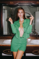 LA LOUVE-Serpent Denim Etek-Etek-1-fleurdirect.live