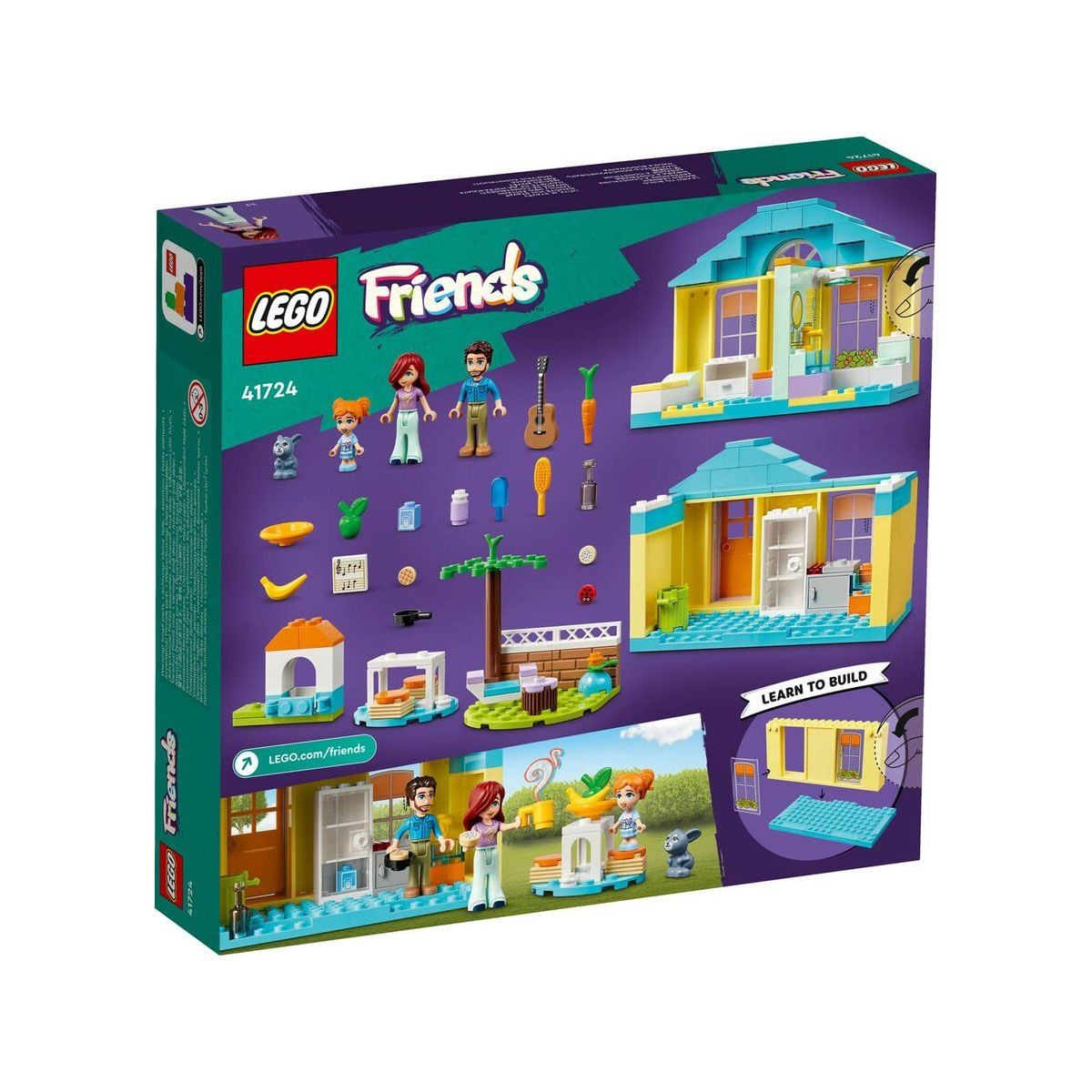 Lego-Lego Friends Paisleyin Evi 185 Parça +4 Yaş-Lego Friends-5-fleurdirect.live