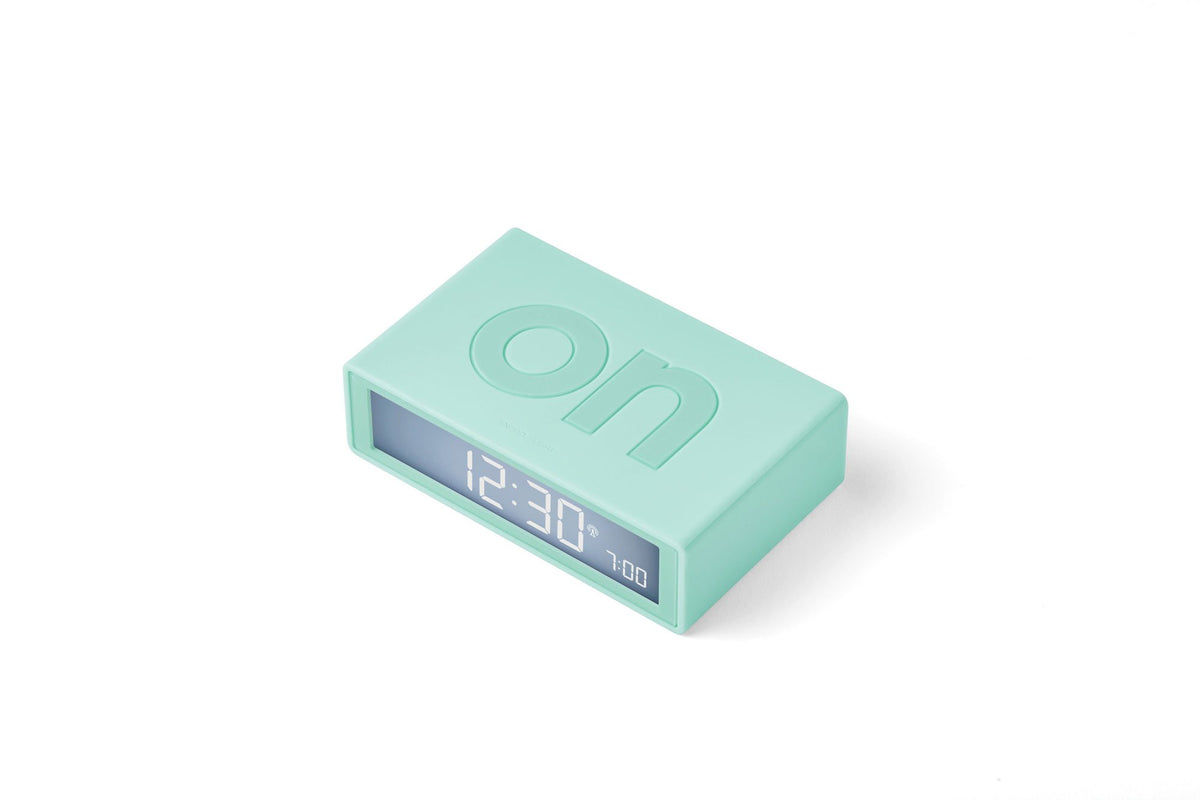 Lexon-Flip Plus Alarm Saat Mint-Alarm Saatler-2-fleurdirect.live