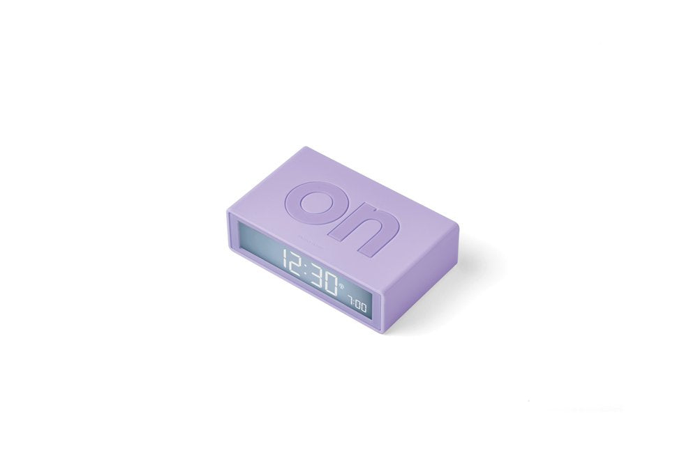 Lexon-Flip Plus Alarm Saat Mor-Masa Saati-3-fleurdirect.live