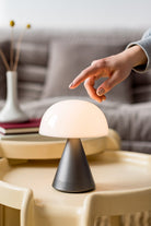 Lexon-Mina L Led Lamba Ve Bluetooth Hoparlör Metalik Gri-Led Lamba-10-fleurdirect.live