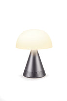 Lexon-Mina L Led Lamba Ve Bluetooth Hoparlör Metalik Gri-Led Lamba-2-fleurdirect.live