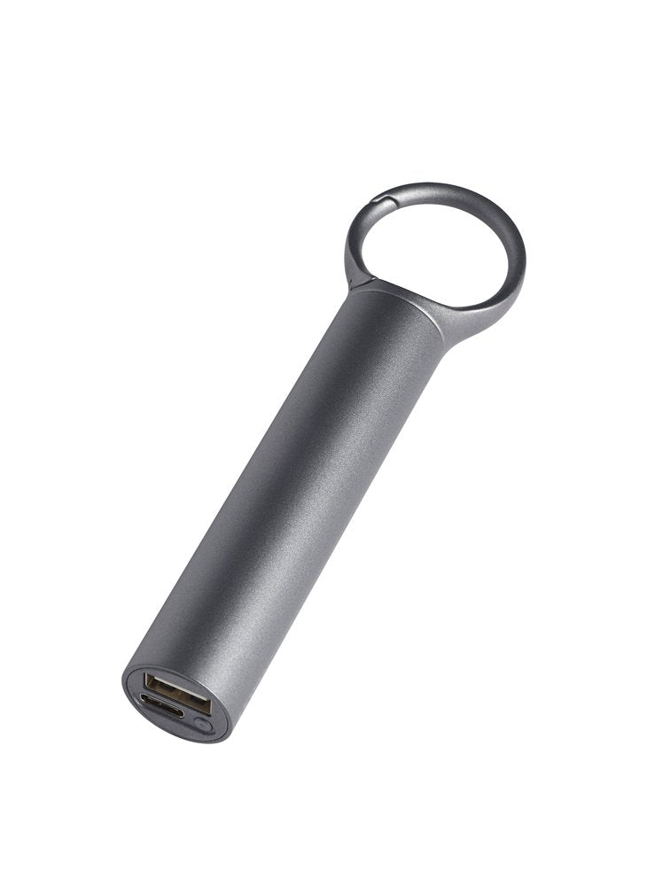 Lexon-Nomaday Powerbank Metalik Gri-Powerbank-1-fleurdirect.live