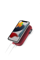 Lexon-Softpower Kırmızı Wirelessbank Kablosuz şarj Cihazı & Powerbank-Powerbank-1-fleurdirect.live