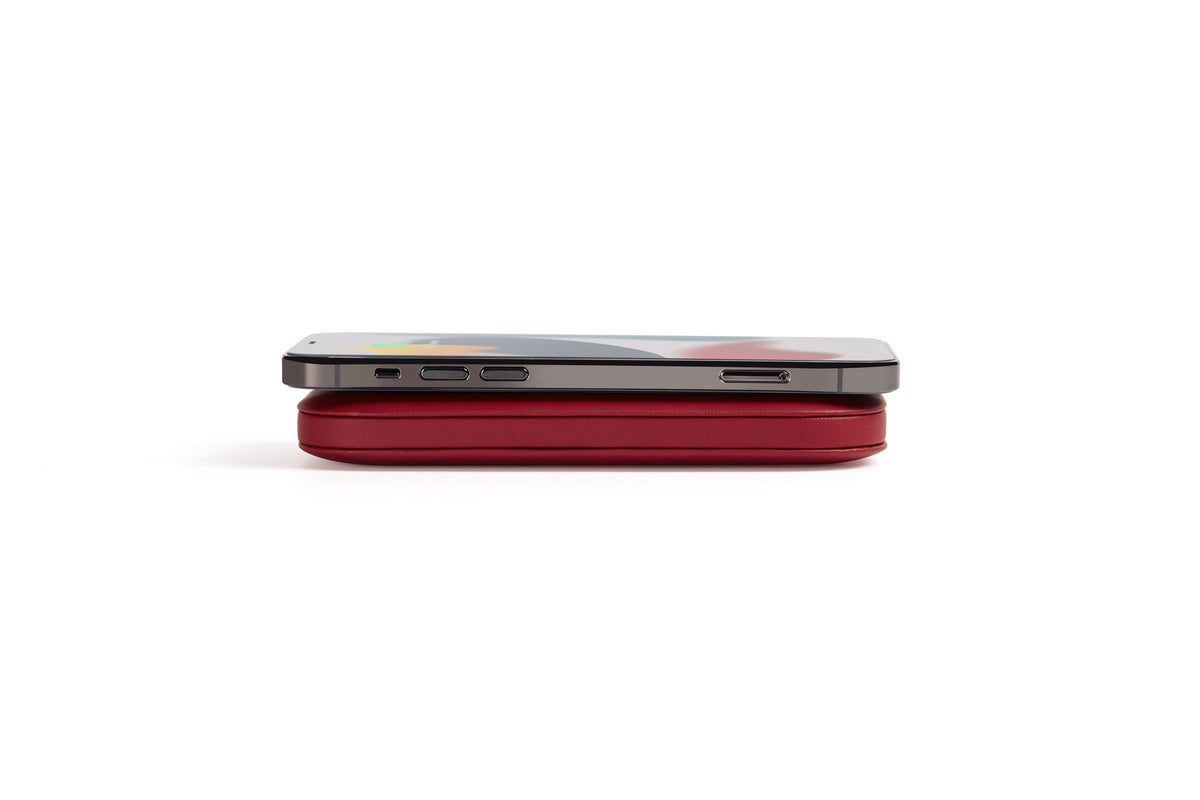 Lexon-Softpower Kırmızı Wirelessbank Kablosuz şarj Cihazı & Powerbank-Powerbank-5-fleurdirect.live