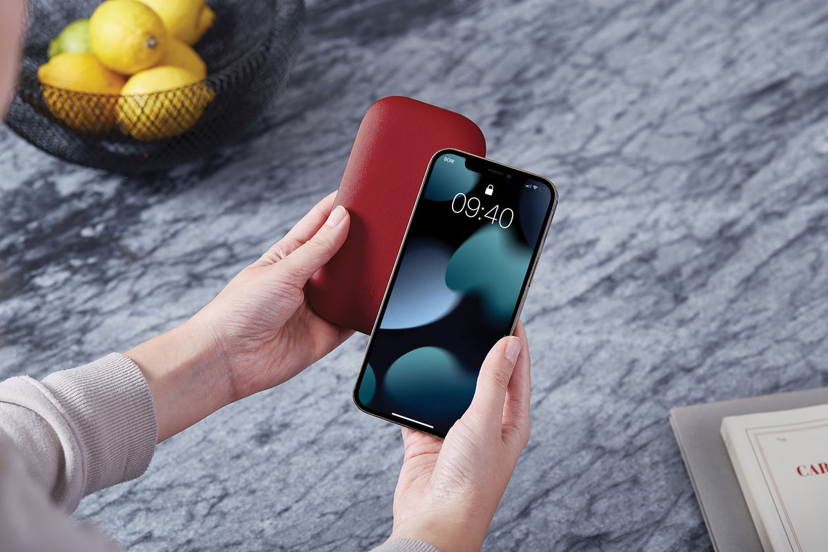 Lexon-Softpower Kırmızı Wirelessbank Kablosuz şarj Cihazı & Powerbank-Powerbank-8-fleurdirect.live
